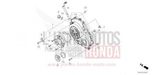 PANNEAU CARTER-MOTEUR D. CB1000RAP de 2023